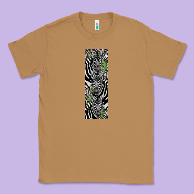 Zebra Classic Tee Designed By Lillyallendesigns