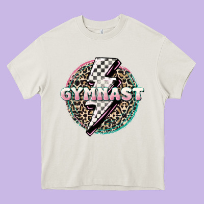 Gymnast Heavy Core Tee Designed By Maliassmallbusiness