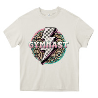 Cream gymnast Heavy Core Tee - MaliasSmallBusiness
