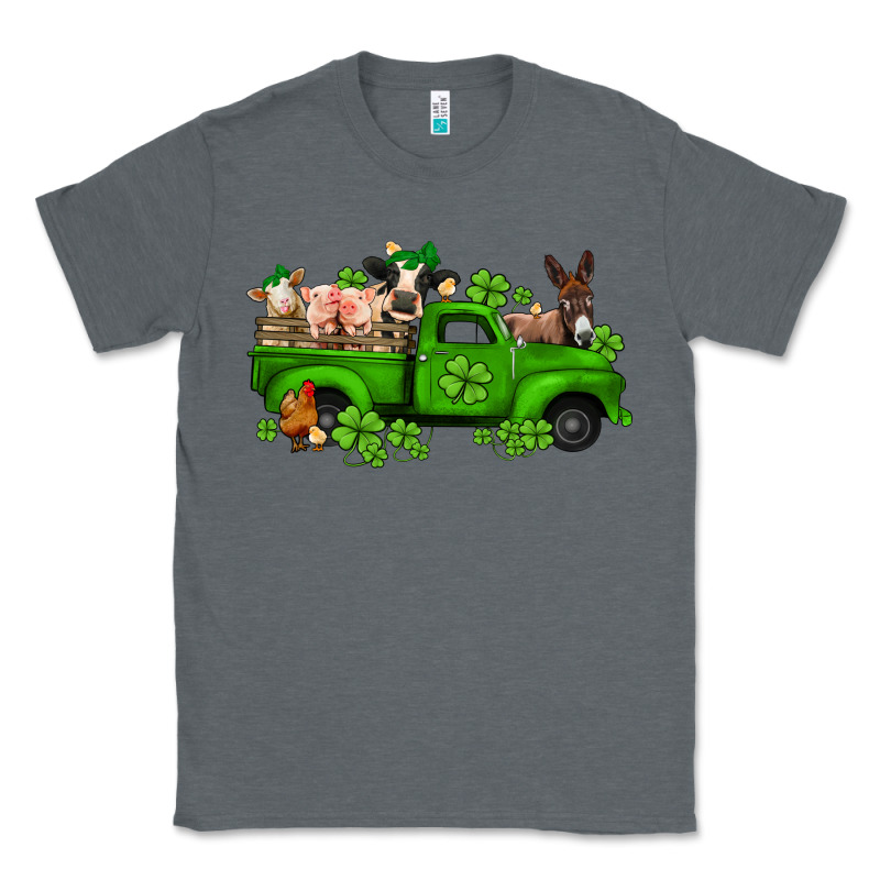 St Patricks Farm Animals Truck Classic Tee by Jasminsmagicworld | Teevron