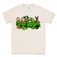 Natural st patricks farm animals truck Classic Tee - Jasminsmagicworld