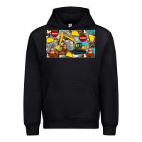 Black excavator sippy Urban Hoodie - Artiststas
