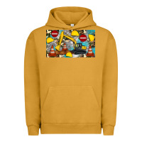 Pigment Peanut Butter excavator sippy Urban Hoodie - Artiststas
