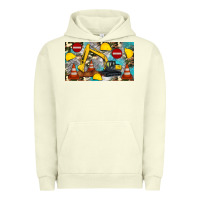 Pigment Pistachio excavator sippy Urban Hoodie - Artiststas