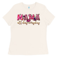 Bone mama all day everyday Ladies Tee - NancyCooperArtShop