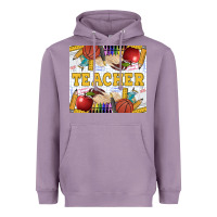 Lavender Teacher Heavyweight Hoodie - LillyAllenDesigns