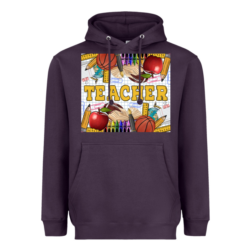 Teacher Heavyweight Hoodie by LillyAllenDesigns | Teevron