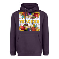 Plum Teacher Heavyweight Hoodie - LillyAllenDesigns