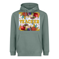 Sage Teacher Heavyweight Hoodie - LillyAllenDesigns