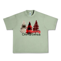 Oil Green Merry Christmas Urban Heavy Tee - Bettercallsaul