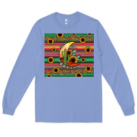 Colony Blue western desert moon Long Sleeve Tee - Jasminsmagicworld
