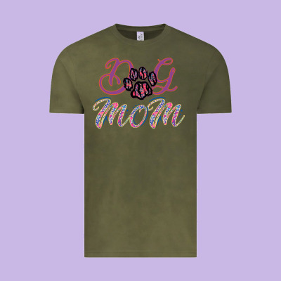 Dog Mom Vintage Tee Designed By Bettercallsaul