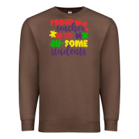 Chestnut proud teacher to ausome students Premium Sweatshirt - CowhideDigitalArt