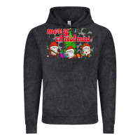 Vintage Black Merry Christmas - Gnome - Gnome Vintage Hoodie - Bettercallsaul