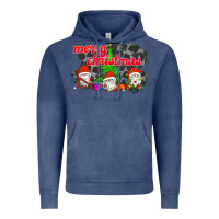 Vintage Denim Merry Christmas - Gnome - Gnome Vintage Hoodie - Bettercallsaul