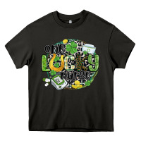 Asphalt one lucky nurse Heavy Core Tee - MaliasSmallBusiness