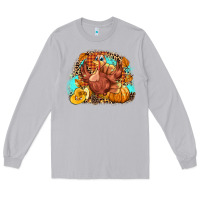 Moon Dust Turkey pumpkins Long Sleeve Tee - NancyCooperArtShop