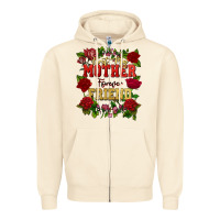 Sandshell First my mother forever my friend Mother's Day Zipper Hoodie - FaDigitalArtStudio