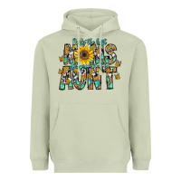 Only The Best Moms Get Promoted To Aunt Heavyweight Hoodie | Teevron