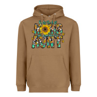 Toasted Coconut only the best moms get promoted to aunt Heavyweight Hoodie - CowhideDigitalArt