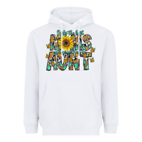 White only the best moms get promoted to aunt Heavyweight Hoodie - CowhideDigitalArt