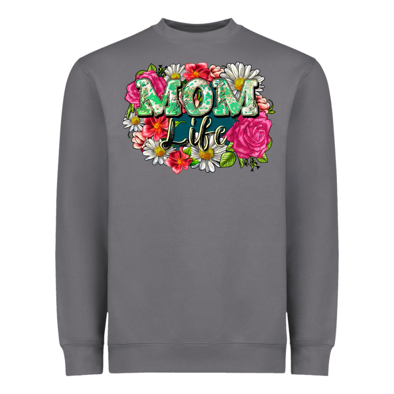 Mom Life Heavyweight Sweatshirt by CowGirlArtShop | Teevron