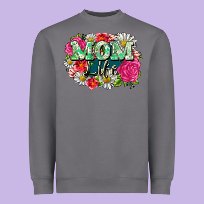 Mom Life Heavyweight Sweatshirt Designed By Cowgirlartshop