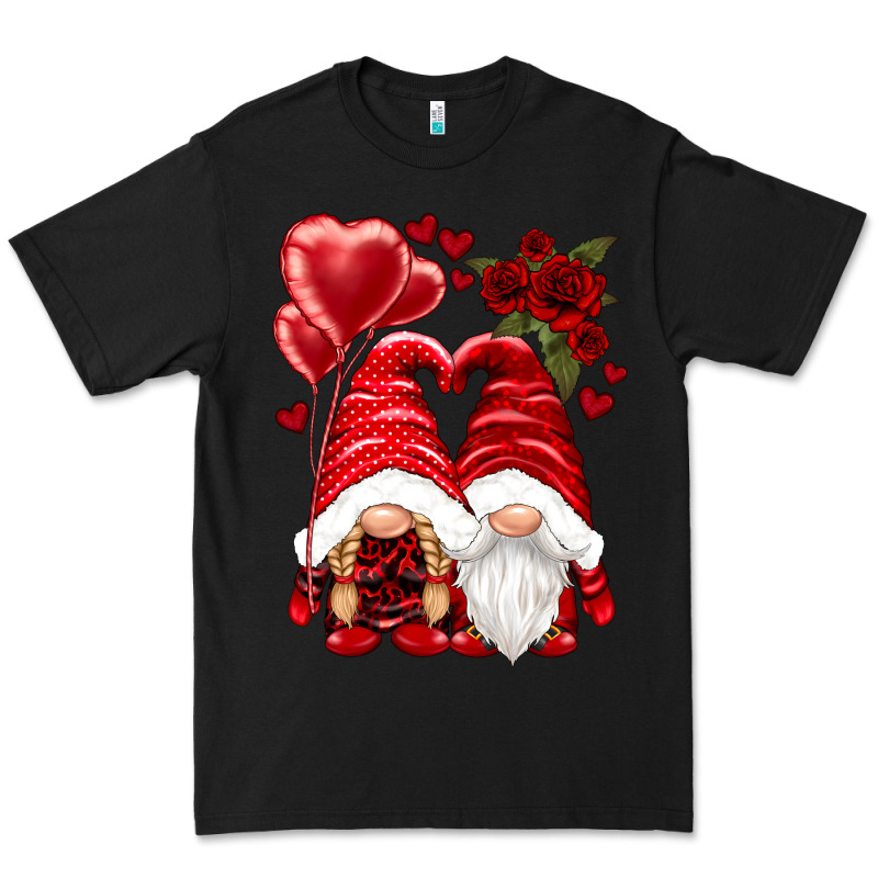 Valentines Day Gnomies Premium Tee by NancyCooperArtShop | Teevron
