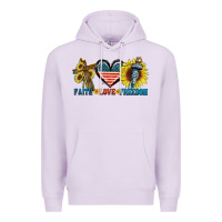 Lilac Fatih love freedom Premium Hoodie - FaDigitalArtStudio