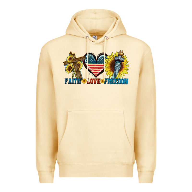 Fatih Love Freedom Premium Hoodie by FaDigitalArtStudio | Teevron