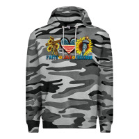 Slate Camo Fatih love freedom Premium Hoodie - FaDigitalArtStudio