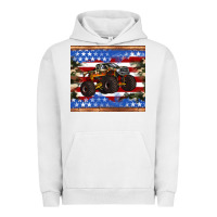 Pigment Lunar Rock monster truck american flag tumbler Urban Hoodie - Artiststas