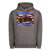 Pigment Tornado monster truck american flag tumbler Urban Hoodie - Artiststas