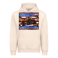 Sandshell monster truck american flag tumbler Urban Hoodie - Artiststas