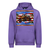 Tulip monster truck american flag tumbler Urban Hoodie - Artiststas