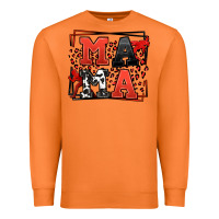 Carrot Wrestling mama red and black Premium Sweatshirt - LillyAllenDesigns