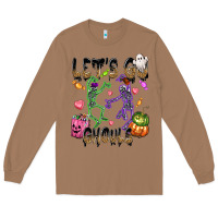 Toasted Coconut Let's go ghouls Long Sleeve Tee - NancyCooperArtShop
