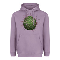 Lavender Arizona Fishhook Cactus Heavyweight Hoodie - LillyAllenDesigns