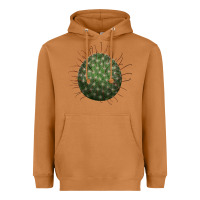 Meerkat Arizona Fishhook Cactus Heavyweight Hoodie - LillyAllenDesigns