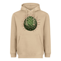 Mushroom Arizona Fishhook Cactus Heavyweight Hoodie - LillyAllenDesigns