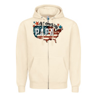 Sandshell all american papa Zipper Hoodie - FaDigitalArtStudio