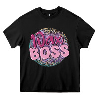 Black wax boss Heavy Core Tee - MaliasSmallBusiness