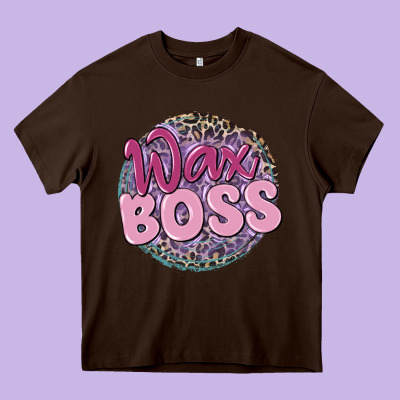 Wax Boss Heavy Core Tee Designed By Maliassmallbusiness