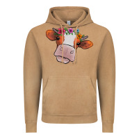 Vintage Camel cow with flowers Vintage Hoodie - Bettercallsaul