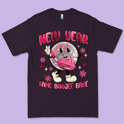 New Year Same Boojee Babe Premium Tee Designed By Maliassmallbusiness