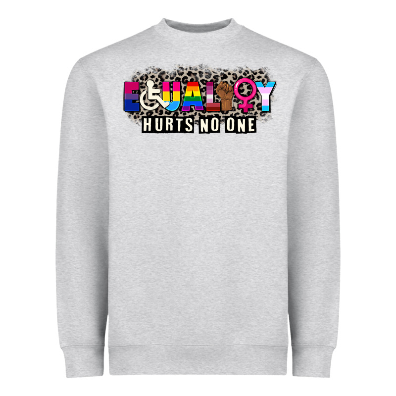 Pride Equality Hurts No One Heavyweight Sweatshirt by CowGirlArtShop | Teevron
