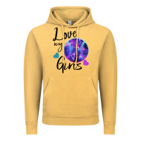 I Love My Softball Girl Vintage Hoodie | Teevron