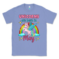 Colony Blue unicorns are born in may Classic Tee - Jasminsmagicworld