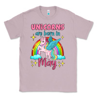 Lilac unicorns are born in may Classic Tee - Jasminsmagicworld
