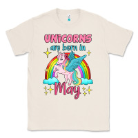 Natural unicorns are born in may Classic Tee - Jasminsmagicworld